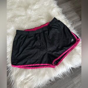 New Balance Lightning Dry Running Shorts Womens Size Large Black Pink
